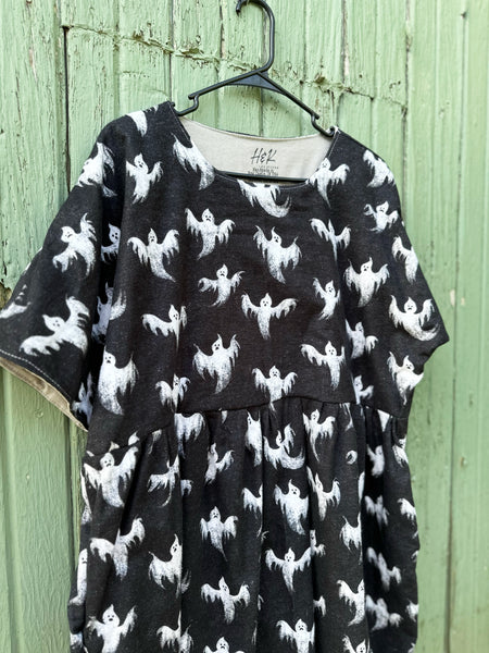 Adult flannel dress