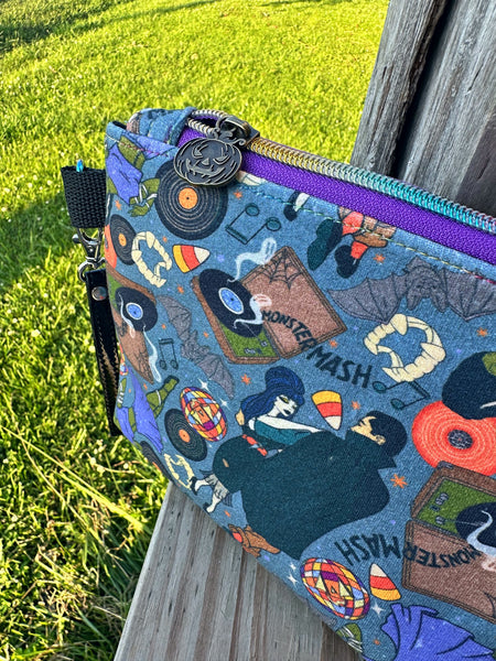 Monster zipper pouch