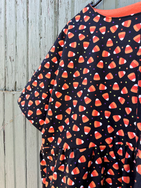 Adult candy corn dress