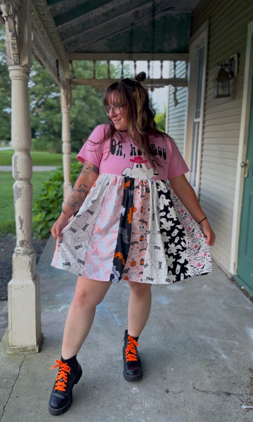Adult small patchwork dress