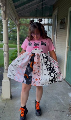 Adult small patchwork dress