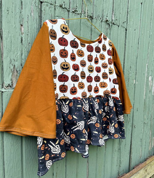 Adult medium peplum top