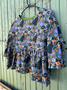 Adult medium peplum top