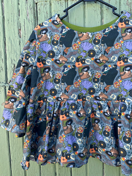 Adult medium peplum top