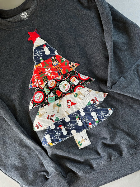 Adult small Christmas tree sweater