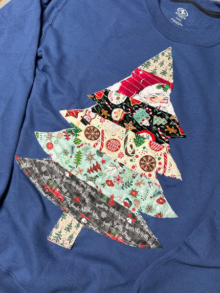 Adult small Christmas tree sweater