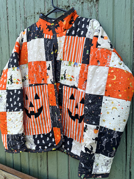 Adult large patchwork jacket