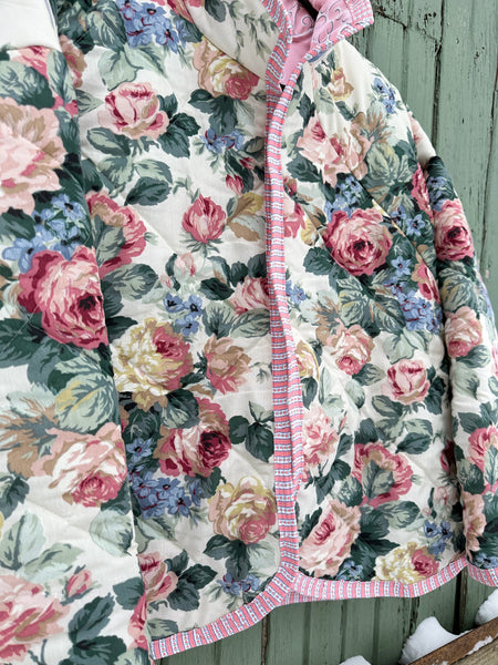 Adult large floral jacket