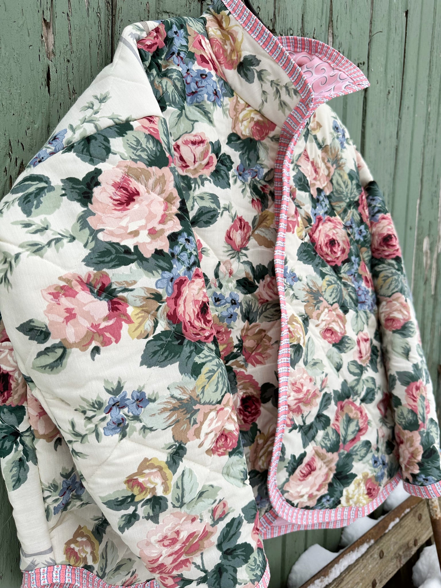 Adult large floral jacket