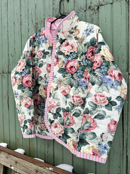 Adult large floral jacket