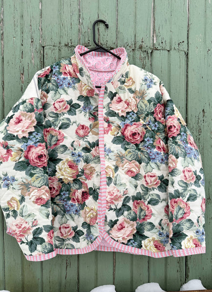 Adult large floral jacket