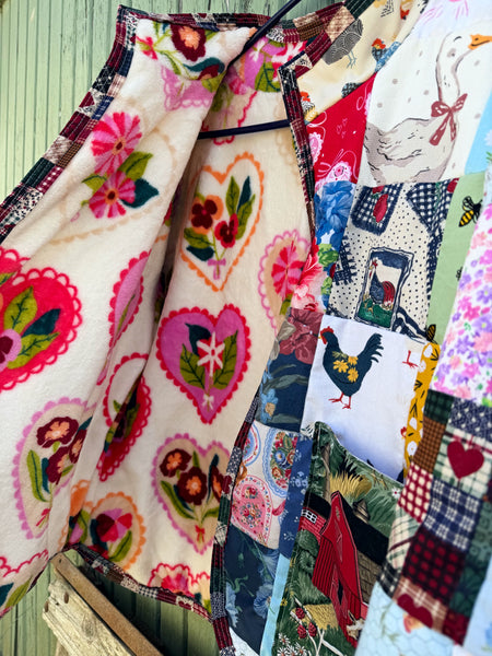 Large patchwork jacket