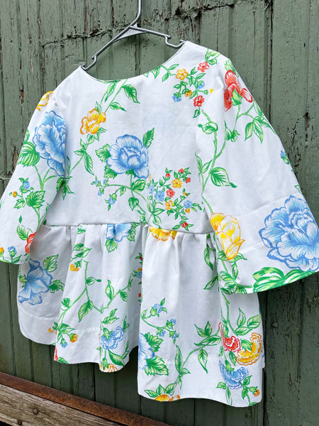 Adult large upcycled peplum