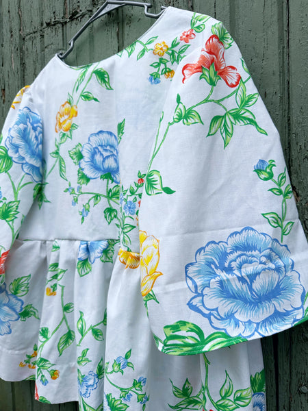 Adult large upcycled peplum