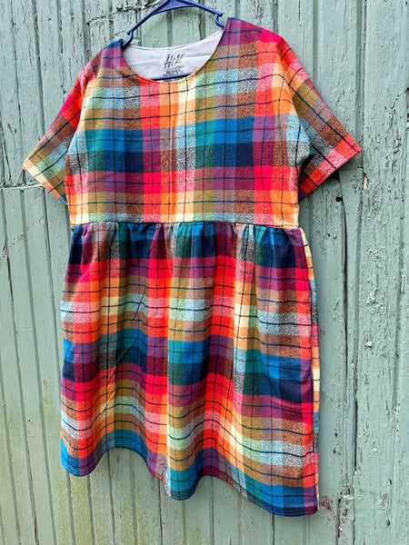 Adult Plaid dress