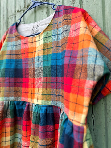 Adult Plaid dress