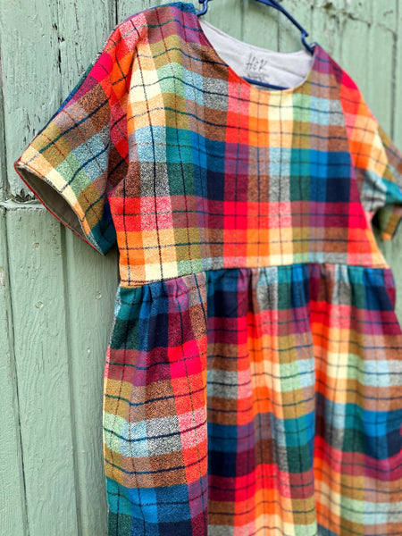Adult Plaid dress