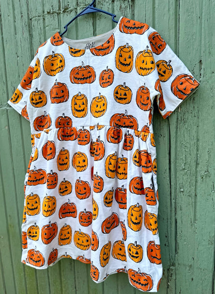 Adult pumpkin dress