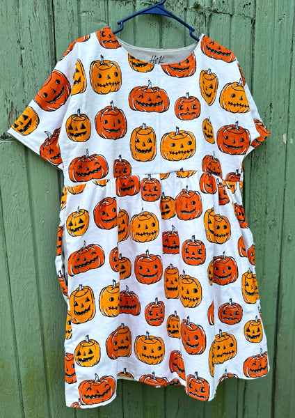 Adult pumpkin dress