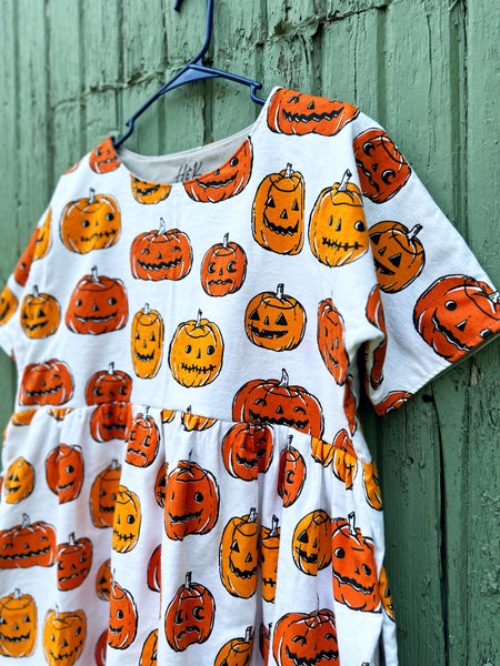 Adult pumpkin dress