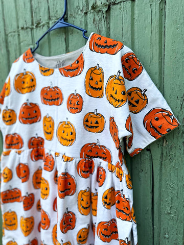 Adult pumpkin dress