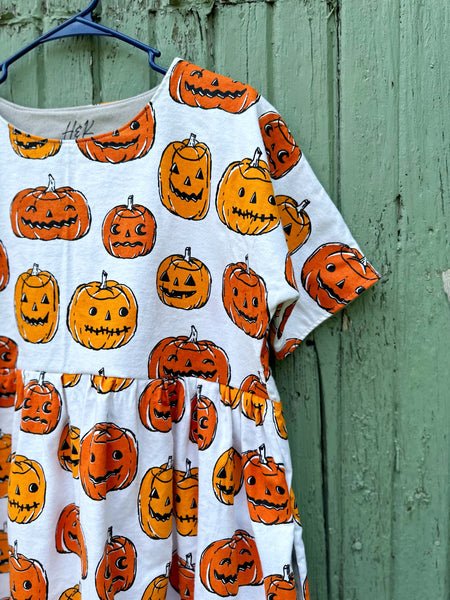 Adult pumpkin dress