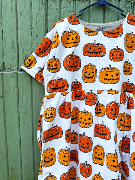 Adult pumpkin dress