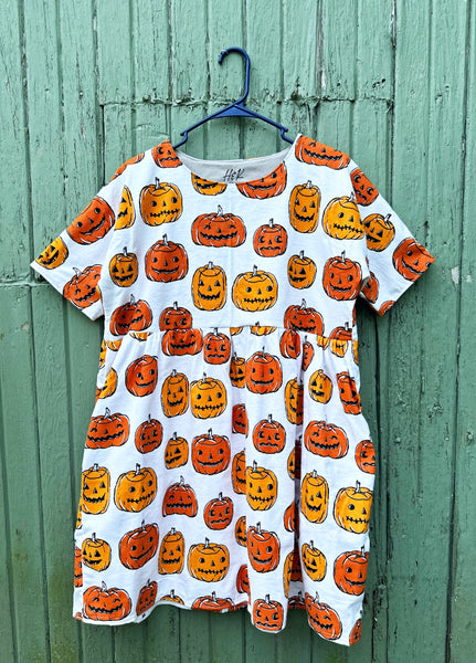 Adult pumpkin dress