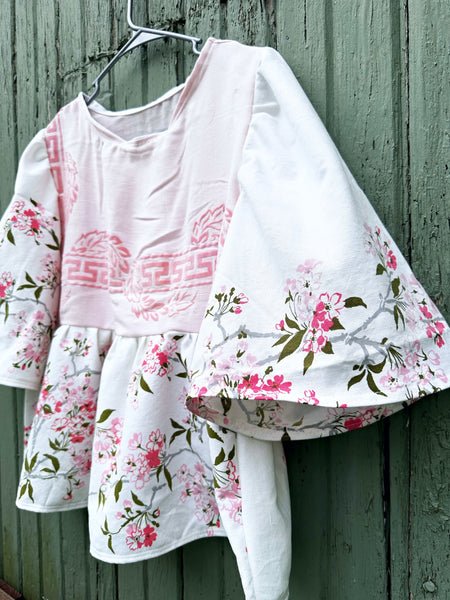 Adult Small peplum top