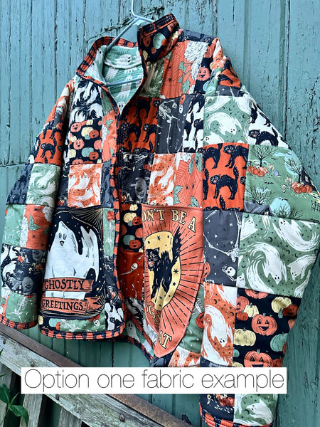 MADE TO ORDER patchwork jackets