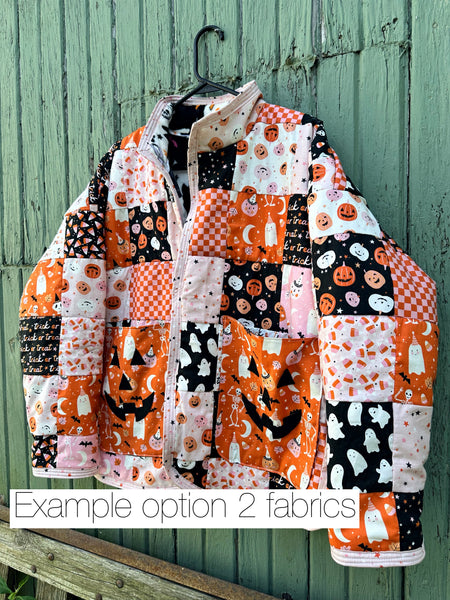 MADE TO ORDER patchwork jackets