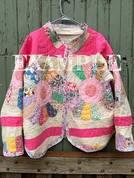 Made to order quilt jackets