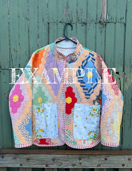Made to order quilt jackets