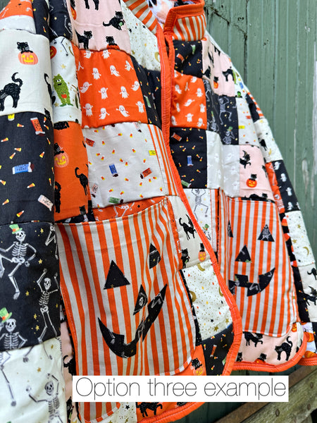 MADE TO ORDER patchwork jackets